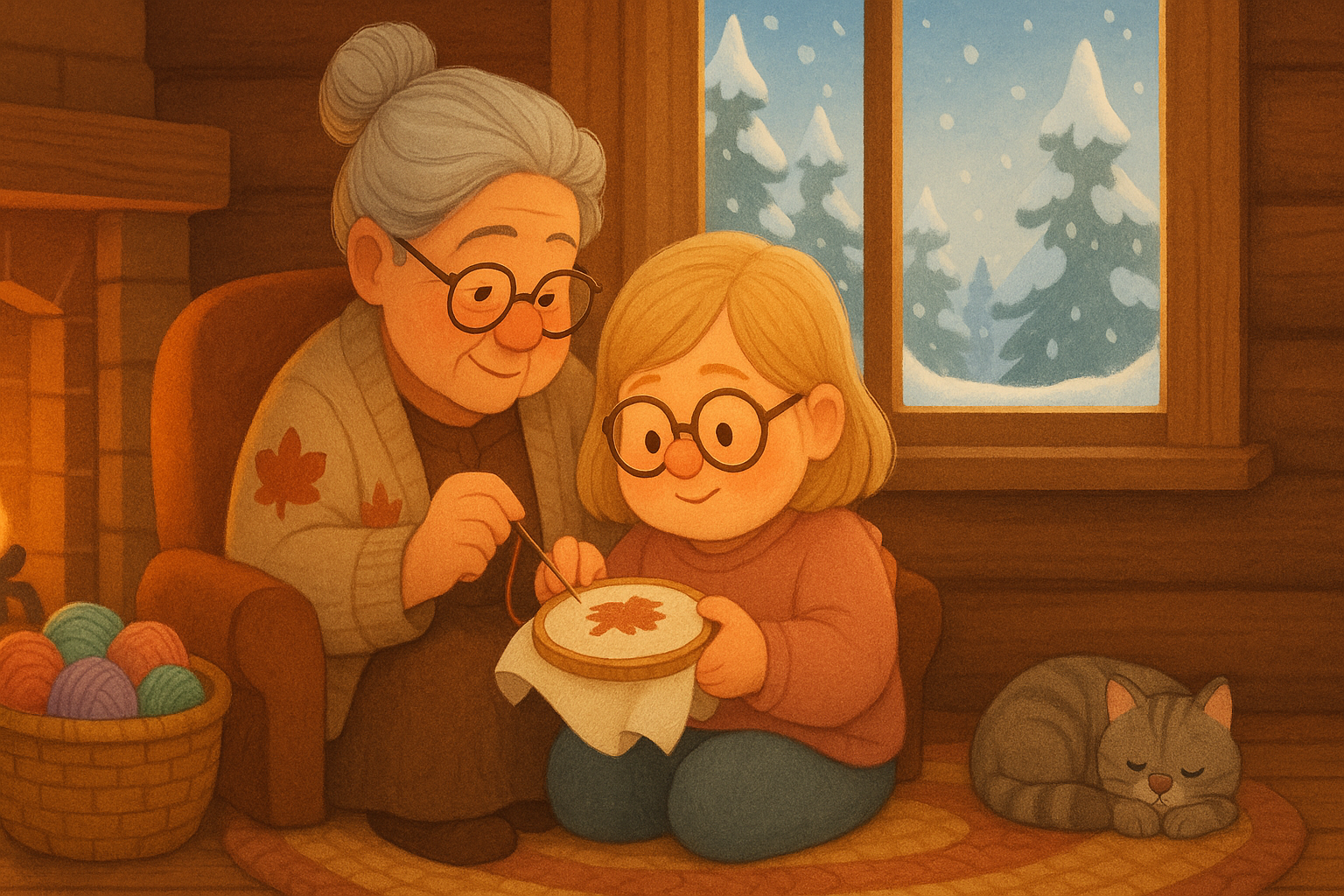 Portrait of [Friend's Name], the artisan behind Stitching Dreams